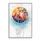 Stupell Industries Abstract Basketball Trick Framed Giclee Wall Art Design by Yvette St. Amant